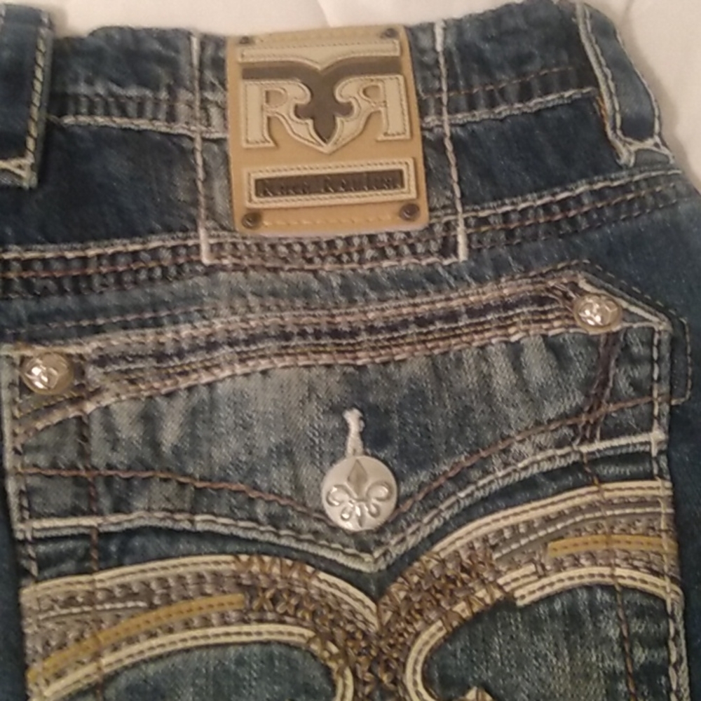 Rock revival jeans size 36×32 great condition color blue